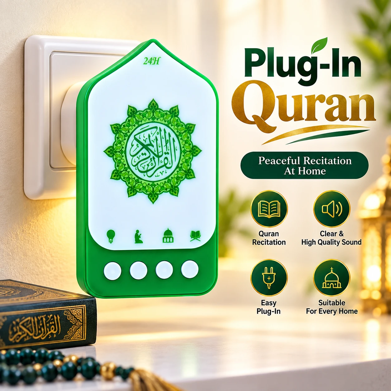 Smart Plug-In Electronic Al-Quran Player